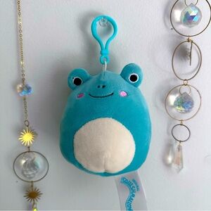 Squishmallows Clip Keychain Frog Ludwig